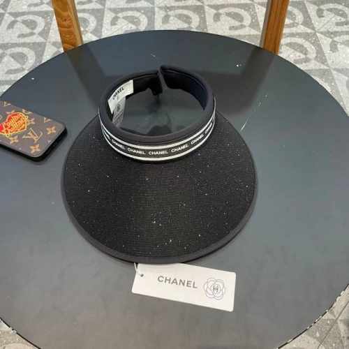chanel香奈儿 2025夏季新款小香遮阳帽空顶帽，大牌出货，超方便！好搭！出街必备