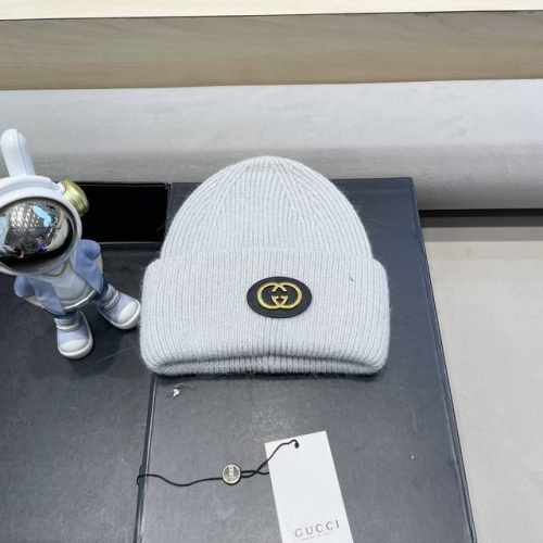 Gucci古奇秋冬新款毛线帽，羊毛面料，男女同款