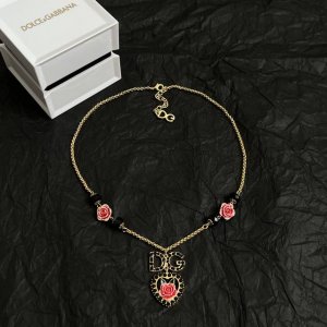Dolce&Gabbana 杜嘉班纳 Dg字母秀场项链款！ 装饰 黄铜材质 工艺复杂