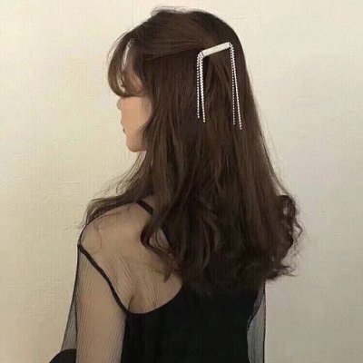 Ins 热卖款发夹 宇宙无敌超级百搭哈哈哈 还可以当胸针使用 这气场十足 超级强大 流苏设计质感 简单搭配时尚气质 不接受反驳 一定要留 现货
