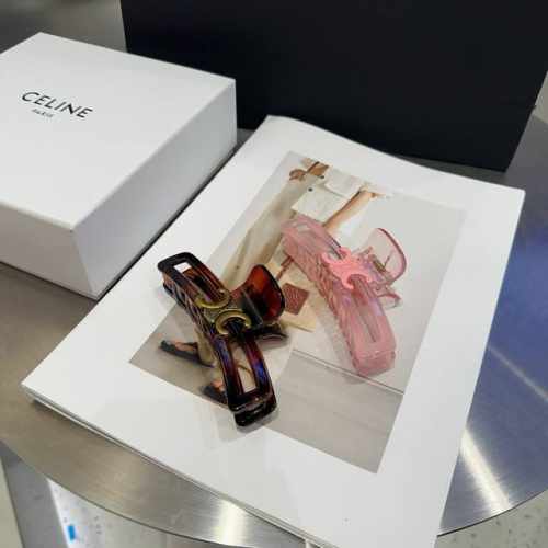 配包装盒 Celine 赛琳 凯旋门新款糖果色抓夹，简单大气，时尚百搭！女神必备单品
