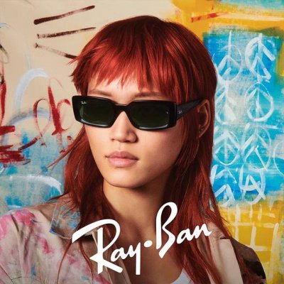 rayban雷朋异形板材太阳镜眼镜男女同款款墨镜 Rb4430 Size:52口22-145