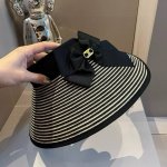 celine赛琳新款空顶草帽 遮阳帽 可收纳调节