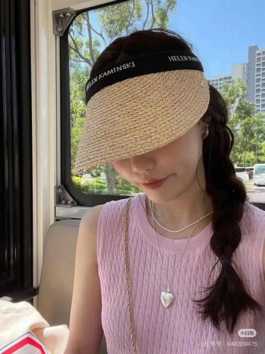 helen Kaminski潮牌拉菲草遮阳帽