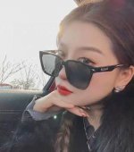 p100 【Gucci】2025开春新款 潮流爆款 时尚方框偏光太阳镜 高品质 佩戴舒适 网红潮款墨镜 女士高清尼龙偏光太阳镜 高品质Tr镜框 型号：G6550