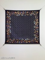 Slv2503 18姆米双面 90X90Cm斜纹真丝 lv Lv X Tm Monogram Superflat Flowers
