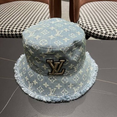 Lv路易威登原单牛仔渔夫帽 轻盈透气 完美版型 独家实物拍摄 男女适用