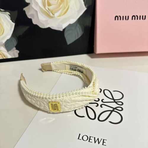 特P60 配专柜包装 miumiu（缪缪）最新五金发箍 小仙女入手 特殊材质 不嘞头 可盐可甜～