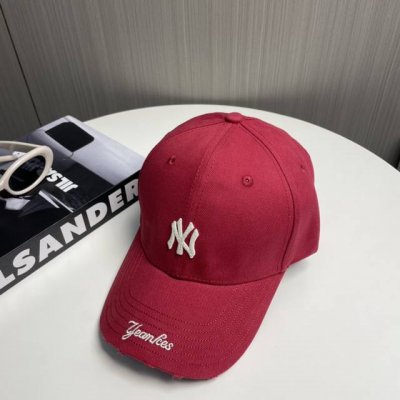 Ny New York 刺绣棒球帽 简洁大气 1:1开模订制 原厂透气帆布料 细节堪称完美 独家实物拍摄 男女适用