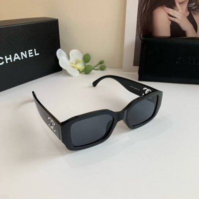 Chanel 香奈儿 2025新款太阳镜 欧美风网红款墨镜 专柜同步 时尚潮流款