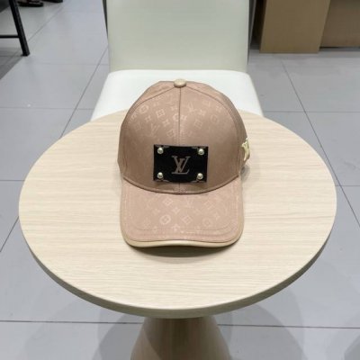 L V 路易威登2025新品棒球帽 满绣Logo经典简约 时尚休闲设计 跑量新品