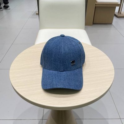 香奈儿Chanel 新品牛仔棒球帽 小香Logo经典简约 时尚休闲设计 跑量新品