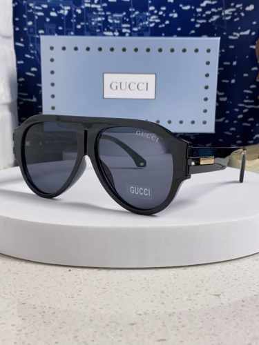 Gucci古奇 2025款欧美高端男女飞行员太阳眼欧洲站明星同近视架蛤蟆墨镜