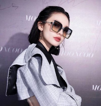 尼龙系列 爱马仕 经典的方框设计 不挑脸型 无论搭配大衣还是连衣裙都非常显气质尼龙镜片预防紫外线 型号 H9190