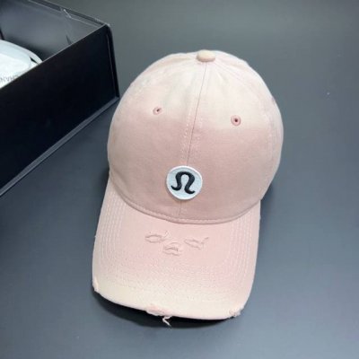 跑量 Lululemon～棒球帽 新款笑脸渐变色系～ 洋气 高级感十足 帽型正！