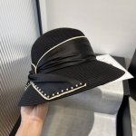 120￥ chanel香奈儿盆帽，台湾Pp草面料、高级感十足，头围57Cm