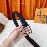Louis Vuitton驴牌 新款顶级品质 平纹面配原版平纹底 搭配原单精品针扣 精工制作 细节看图 实物拍摄 高端奢华 宽度3.5Cm