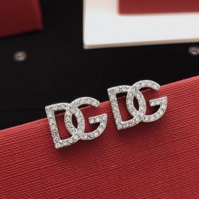 编号Dged0017 Dg*最新款镶钻耳钉 一致Zp黄铜材质