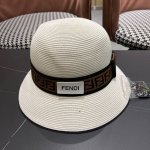 P100 芬迪Fendl 2025新款草帽韩版休闲沙滩度假太阳草帽