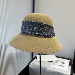 dior迪奥新款草帽 遮阳沙滩草帽 头围57Cm