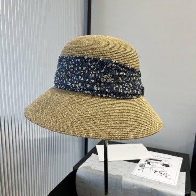 dior迪奥新款草帽 遮阳沙滩草帽 头围57Cm