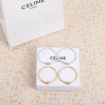 46 我们出品 量大咨询客Fu Ce1Ine 纽结耳环 喜哥同款Celi**经典打结耳钉独家购入Z千+ 开版Zp黄铜材质 柔美又和谐 设计简约而有范儿、时髦得很