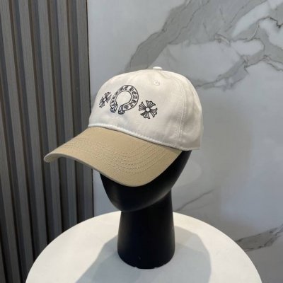 克罗心 新款拼色棒球帽，个性时尚经典十字架标志，休闲带点酷酷的感觉，中性款 男女同款！超好搭！ 头围:56-58Cm均可