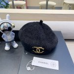 Chanel 韩系贝雷帽女款202新款秋冬季显脸小法式气质羊毛呢蓓蕾帽子冬天