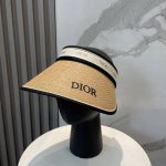 配防尘袋 迪奥Dior2025新款 空顶帽 夏天必备单品 因为真的太好搭 夏天搭配清凉夏日风情真的超级文艺范 随便一身小白裙就可以吸引大片目光