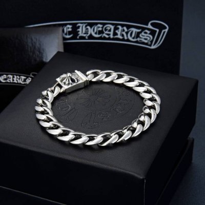 chrome Hearts 克罗心潮牌经典 男女款手链 情侣16.18.20.22厘米现货