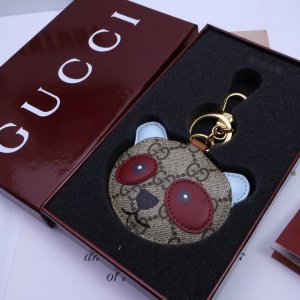 新款Gucci古奇古驰包饰包包钥匙扣挂饰 两色做工精致 以独特的标志