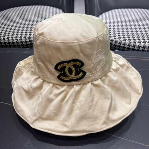 Chanel香奈儿 新款韩版大帽檐渔夫帽，遮阳又超好搭配，