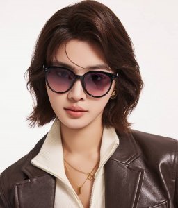 Dior-迪奥 2025开春新款 潮流爆款 时尚圆框偏光太阳镜 高品质 佩戴舒适 网红潮款墨镜 型号 D5106
