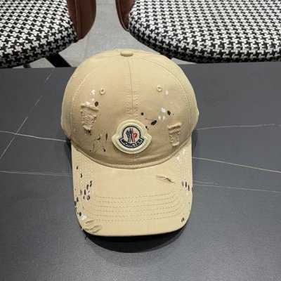 蒙口Moncler2025春款新款个性棒球帽，高品质透气性巨佳，四季佩戴款 高颜值时尚单品！ 男女同款