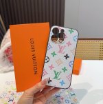 Lv精孔全包33彩围边皮质手机壳 型号 为了不出现报错型号 请打开本机查看手机设置显示的型号 iphone16系列更新 iphone16pro Max 6.9