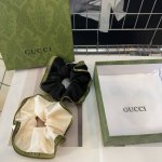 配包装 Gucci 古奇 Gg字母发圈，时尚百搭，特别耐看，小姐姐必眼入