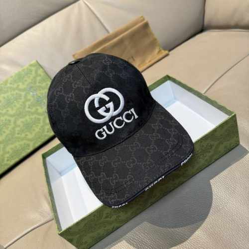 批80 配盒子布袋，Gucci(古奇)新款原单棒球帽， Gucci刺绣，1:1开模订制，重工刺绣，细节可媲美专柜，原版帆布料+头层牛皮，质量超赞！帅男靓女首选，