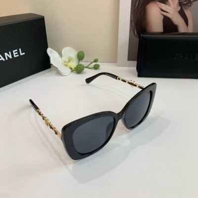 chanel 香奈儿 网红同款太阳镜 欧美时尚方框眼镜 出行遮阳防紫外线墨镜