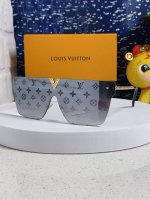 Lv路易威登 新品 满印字母一片式墨镜女防晒2025年新款太阳镜男女防紫外线高级感Ins