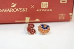 Swarovski 柿柿如意祥云 耳钉 高品质！配如图全套包装！全国！ 均自家实图拍摄，活动产品数量有限，售完即止！
