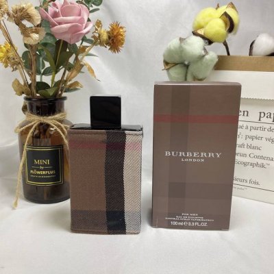 专柜品质 Burberry博柏利London伦敦男士淡香水经典烟草男士100Ml