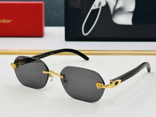 原版Cartie* 卡家 官网经典款 太阳镜 Ct0611S Size：59口17-143 电镀工艺精湛大牌品 Xl戴起来气质十足！