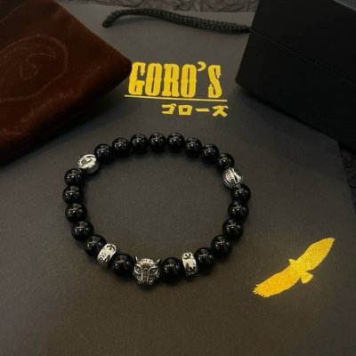 新品上架 Goro S高桥吾郎黑曜石手串手链 顶级版本 认准独家拍摄 主攻高端市场 绝对区别普通版本 图片产品细节与Z批一致 原版制作工艺 精工品质 纯手工打造