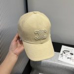 P Celine赛琳灯芯绒鸭舌帽