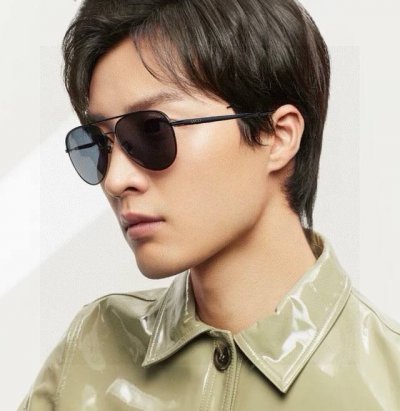 Gucci 高品质男女款墨镜 进口宝丽来偏光镜片 蛤蟆镜 开车钓鱼都可 百搭显瘦墨镜韩版男士飞行员大框司机开车防紫外线太阳镜 型号：3371