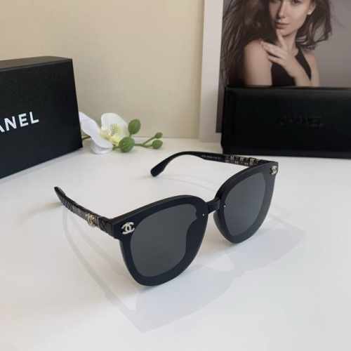 Chanel香奈儿 2025新款简约时尚太阳镜 百搭潮流小香风墨镜 男女精致遮阳镜！
