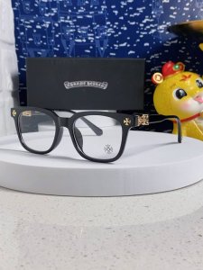 p90 Chrome Hearts克罗心 2025新款 粗框眼镜框男女复古超轻大框近视眼镜架十字刀配饰男女通用