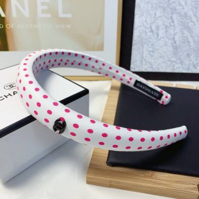 chanel小香 chanel发箍 窄版波点Logo轻奢风发箍气质百搭小仙女必入单品名媛风十足 宝藏款 闭眼入推荐款 单个