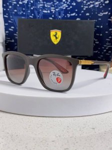 Rayban雷朋太阳眼镜法拉利联名款方形墨镜Rb4433M Size:54口20-145