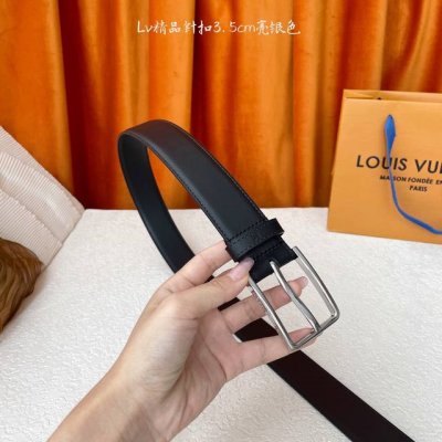 Louis Vuitton驴牌 新款顶级品质 平纹面配原版平纹底 搭配原单精品针扣 精工制作 细节看图 实物拍摄 高端奢华 宽度3.5Cm
